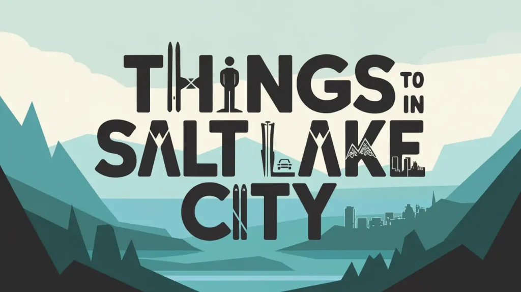 Things to do in salt lake city